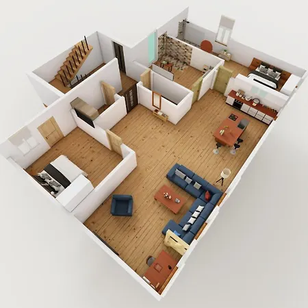 Harzer Healing Center 2024 Gemuetliche Landhauswohnung Mit Fussbodenheizung,xxl Kochinsel,xxl Regenduschen,modern,hochwertig,persoenlich,vollausgestattet アパート エルビンガーオーデ