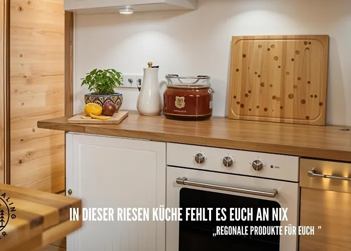 Harzer Healing Center 2024 Gemuetliche Landhauswohnung Mit Fussbodenheizung,xxl Kochinsel,xxl Regenduschen,modern,hochwertig,persoenlich,vollausgestattet *