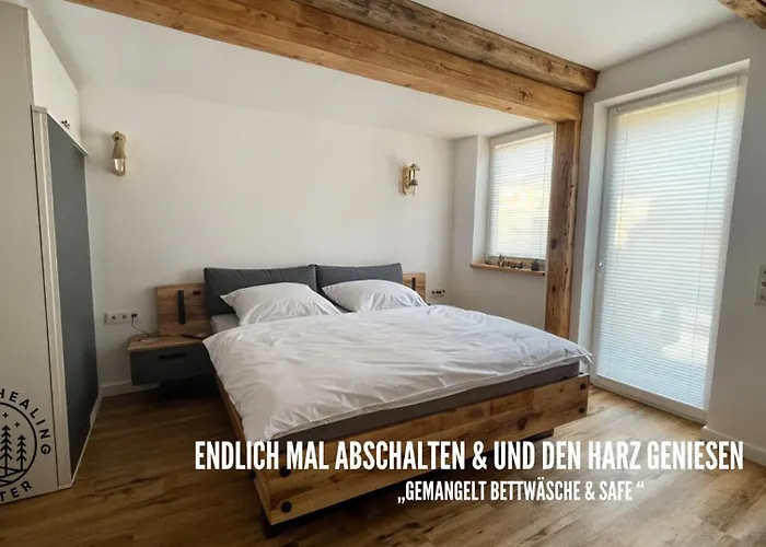 Harzer Healing Center 2024 Gemuetliche Landhauswohnung Mit Fussbodenheizung,xxl Kochinsel,xxl Regenduschen,modern,hochwertig,persoenlich,vollausgestattet エルビンガーオーデ
