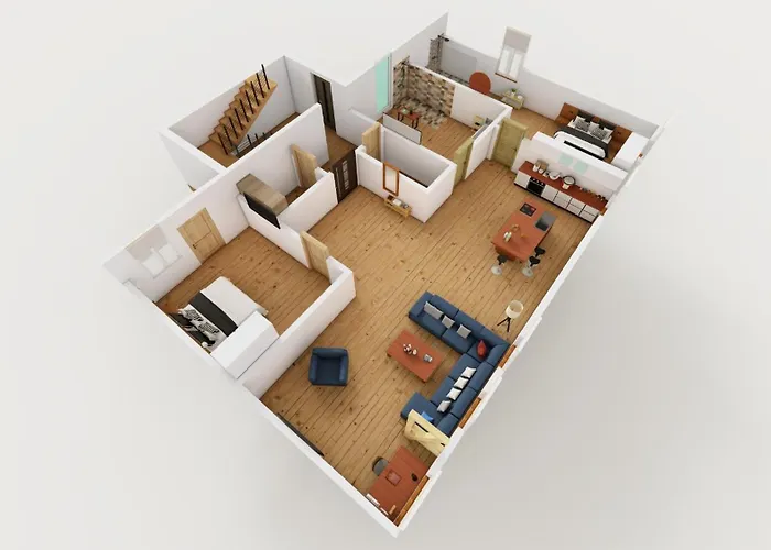 Harzer Healing Center 2024 Gemuetliche Landhauswohnung Mit Fussbodenheizung,xxl Kochinsel,xxl Regenduschen,modern,hochwertig,persoenlich,vollausgestattet アパート エルビンガーオーデ